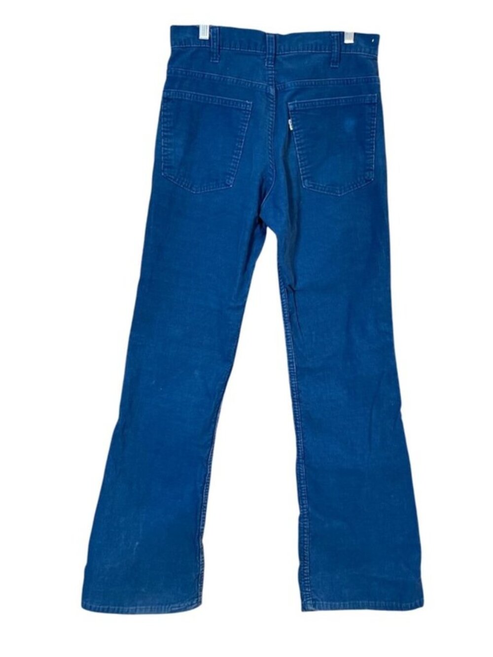 1979 Levi's 646 White Tab Corduroy Flare Pants 30x31 Talon 42 Zip Vtg Great Cond